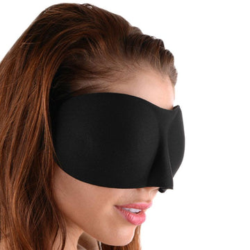 Frisky Deluxe Blackout Blindfold – Padded Adjustable Sensory Mask