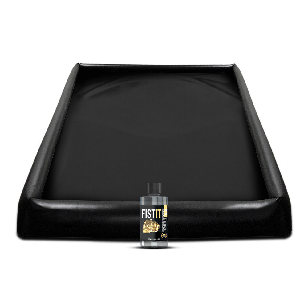 Fist It Inflatable Play Sheet with Ultra Glide Lube – Inflatable Body Slide Kit