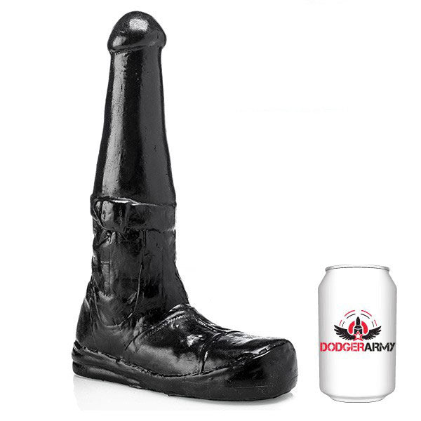Dodger Army Boot Dildo – Realistic Vinyl 13 Inch Boot-Shaped Dong