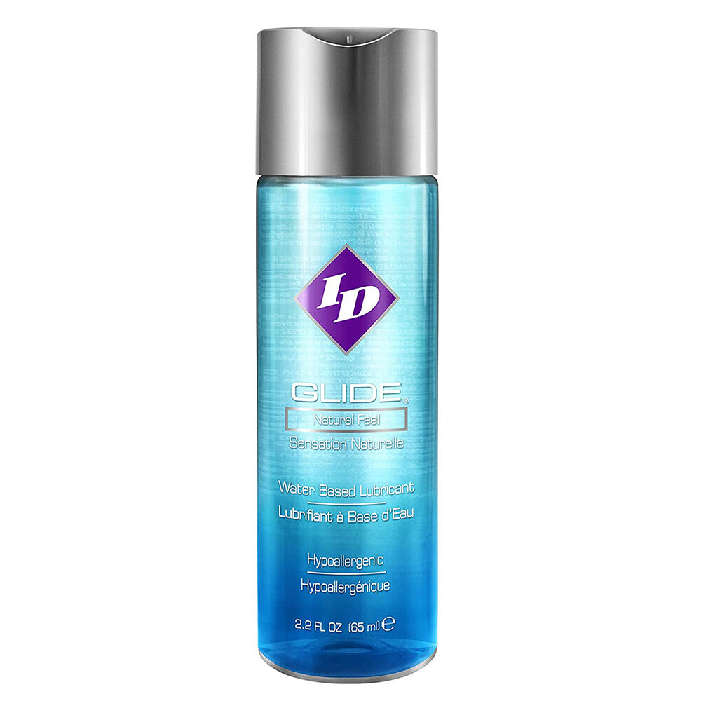 ID Glide Water-Based Personal Lubricant 2.2 oz – Travel Size & Long Lasting