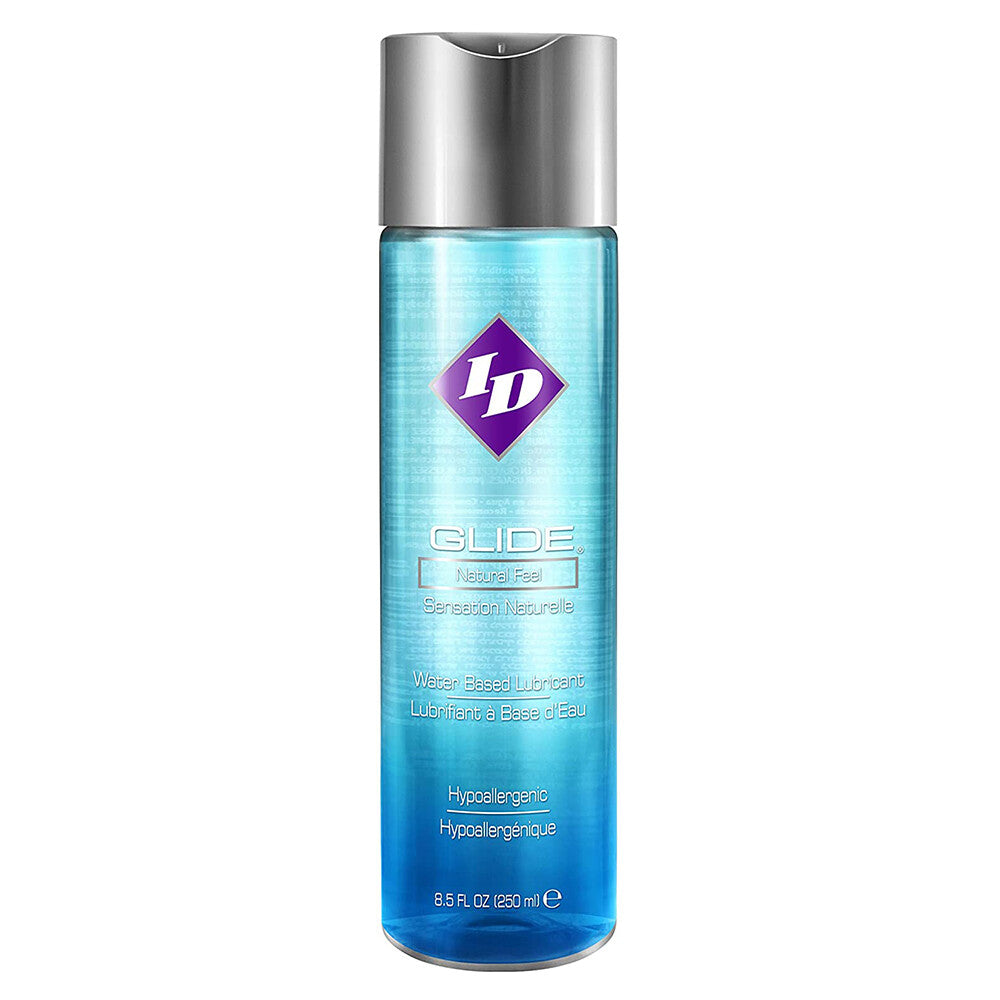 ID Glide Water-Based Personal Lubricant 8.5 oz – Long Lasting & Fragrance Free