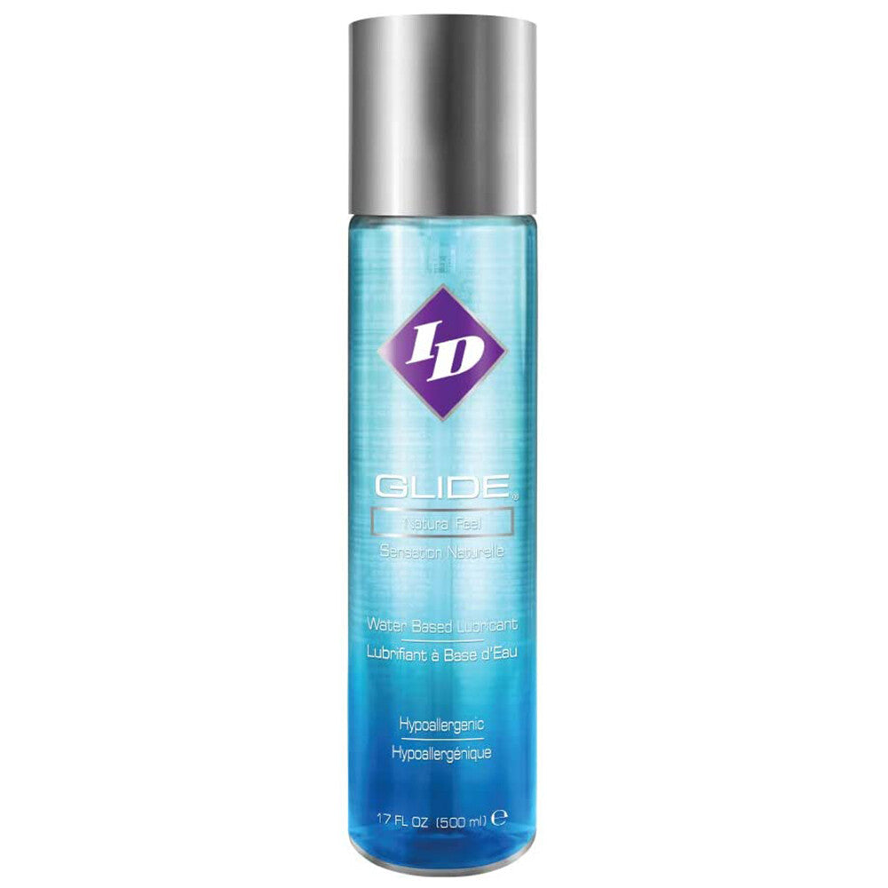 ID Glide Water-Based Personal Lubricant 17 oz – Long Lasting & Smooth