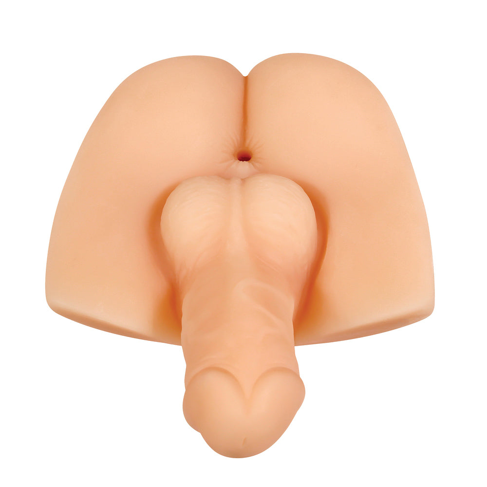 Gender X Back Door Bash Masturbator – Flesh Pink Textured Male Toy