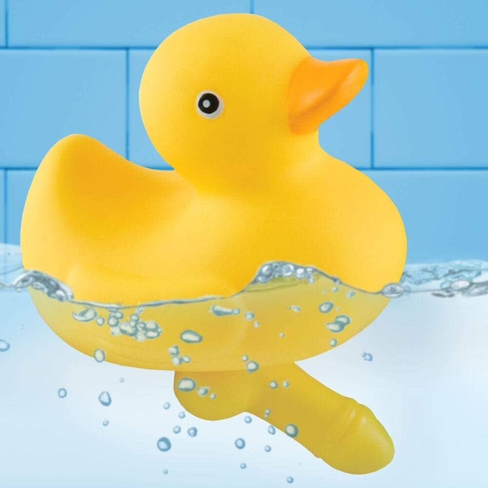 Novelty Rubber Duck with Penis – Fun Bath Toy
