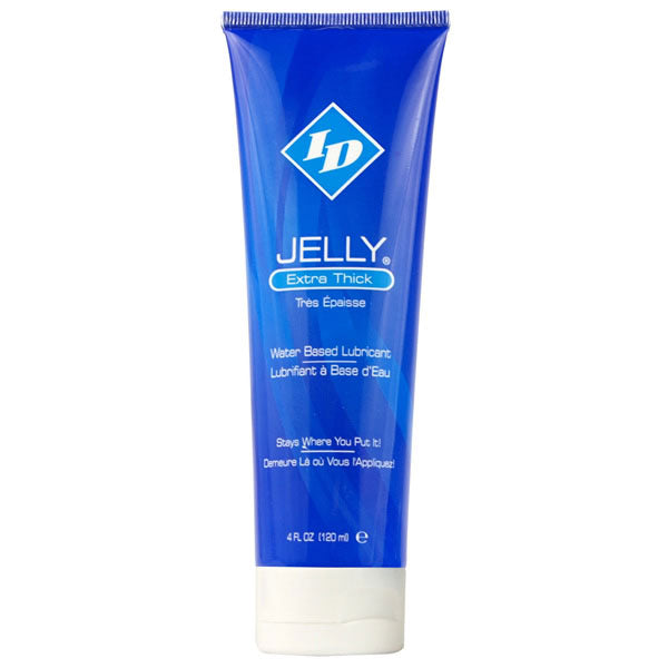 ID Jelly Extra Thick Water-Based Lubricant 4 oz – Thick, Long Lasting & Smooth
