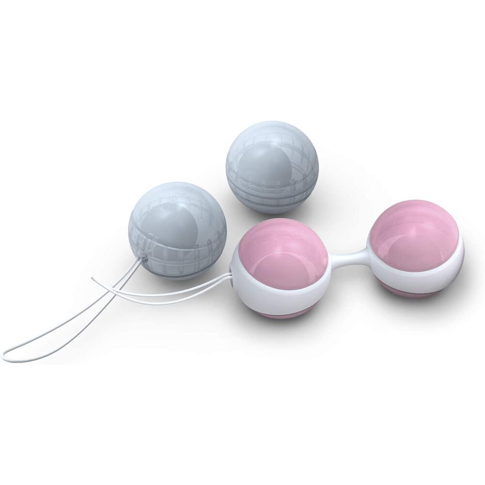 Lelo Luna Beads Pink & Blue – Weighted Pelvic Floor Trainer Beads