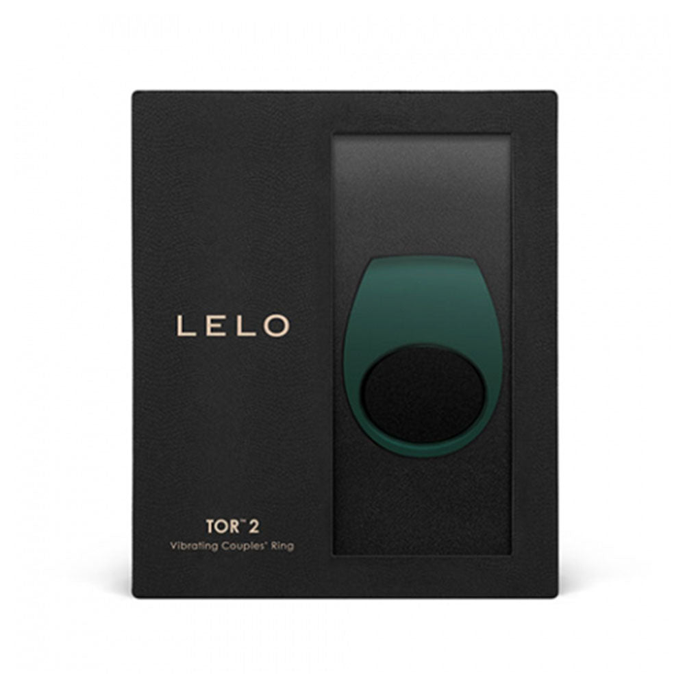Lelo Tor 2 Green Waterproof Rechargeable Couples Ring