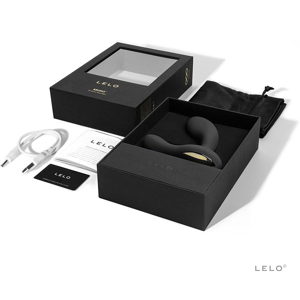 Lelo Bruno Black Rechargeable Prostate Massager