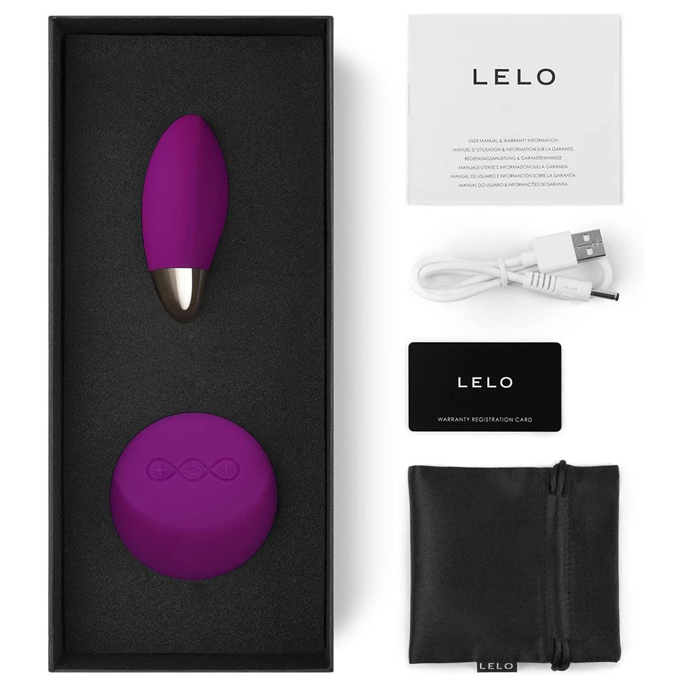 Lelo Lyla 2 Wireless Remote Vibrating Bullet – Deep Rose
