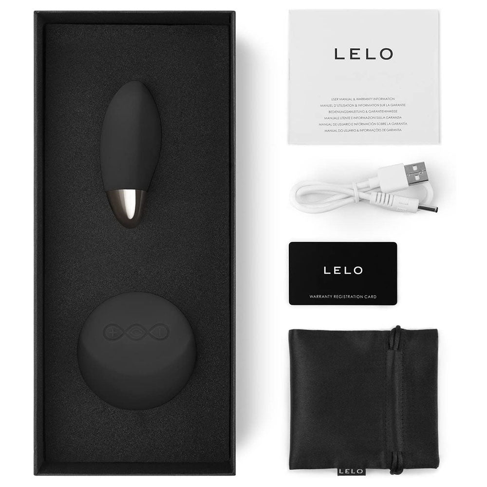 Lelo Lyla 2 Wireless Remote Vibrating Bullet – Obsidian Black