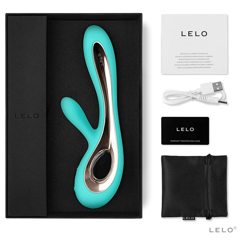 Lelo Soraya 2 Aqua Dual Rabbit Vibrator – 12 Vibration Modes
