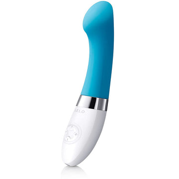 Lelo Gigi 2 Dual-Ended G-Spot & Clitoral Vibrator – Turquoise Blue
