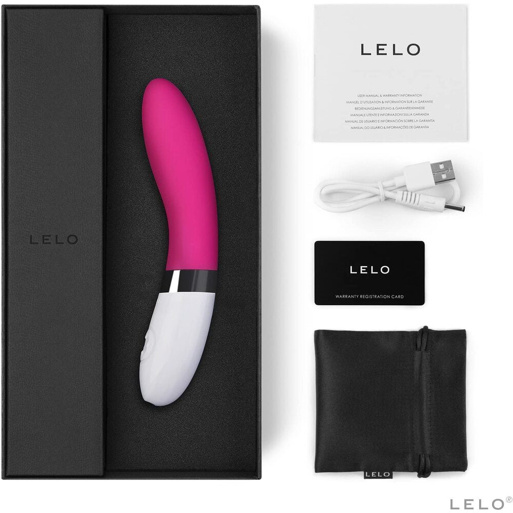 Lelo Liv 2 Ergonomic G-Spot Vibrator with 8 Modes – Cerise