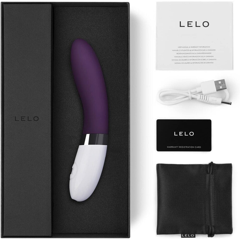 Lelo Liv 2 Ergonomic G-Spot Vibrator with 8 Modes – Plum
