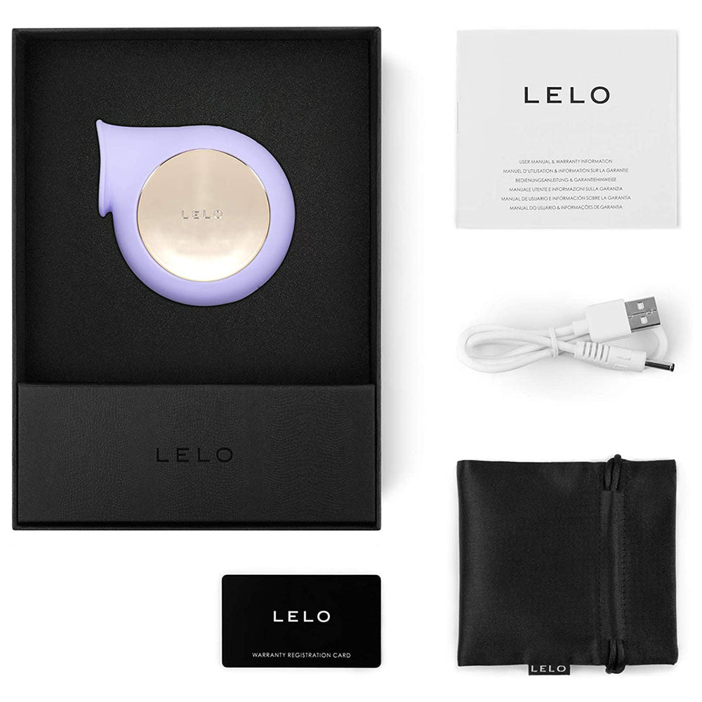 Lelo Sila Lilac Sonic Wave Clitoral Massager – Purple