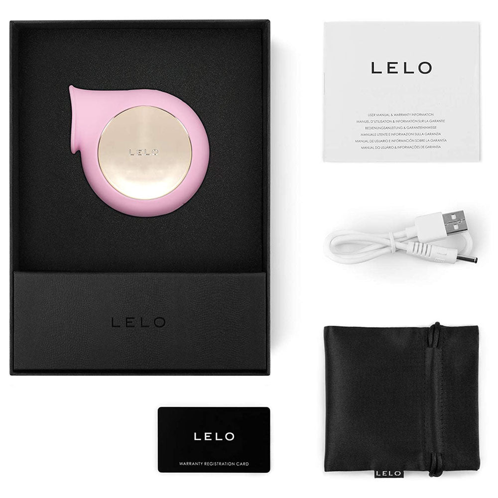 Lelo Sila Pink Sonic Wave Clitoral Massager – Gentle & Powerful