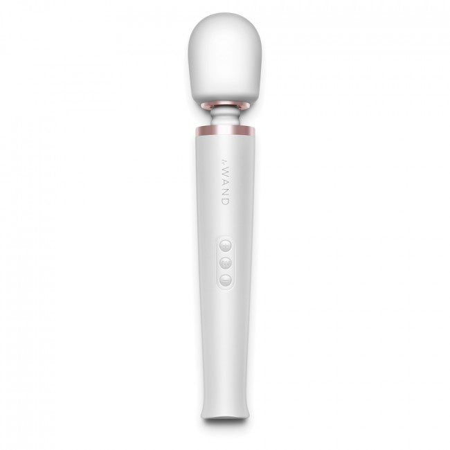 Le Wand Rechargeable White Massager – Powerful & Versatile Wand