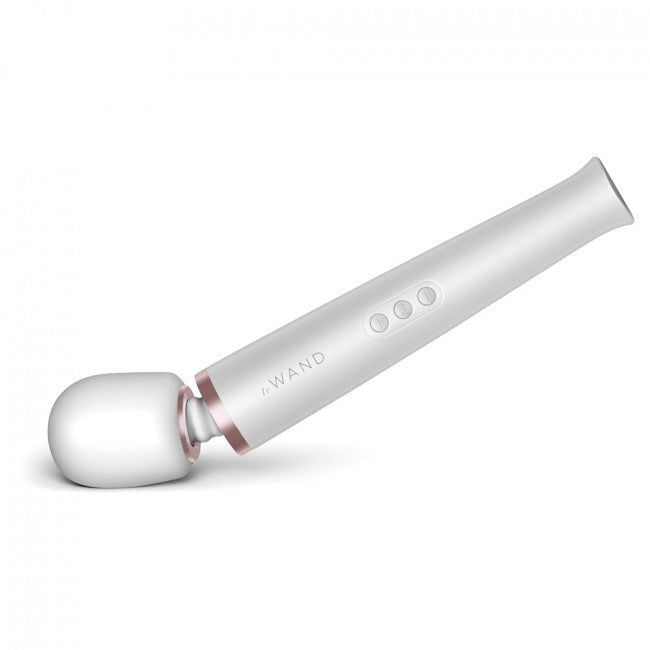 Le Wand Rechargeable White Massager – Powerful & Versatile Wand
