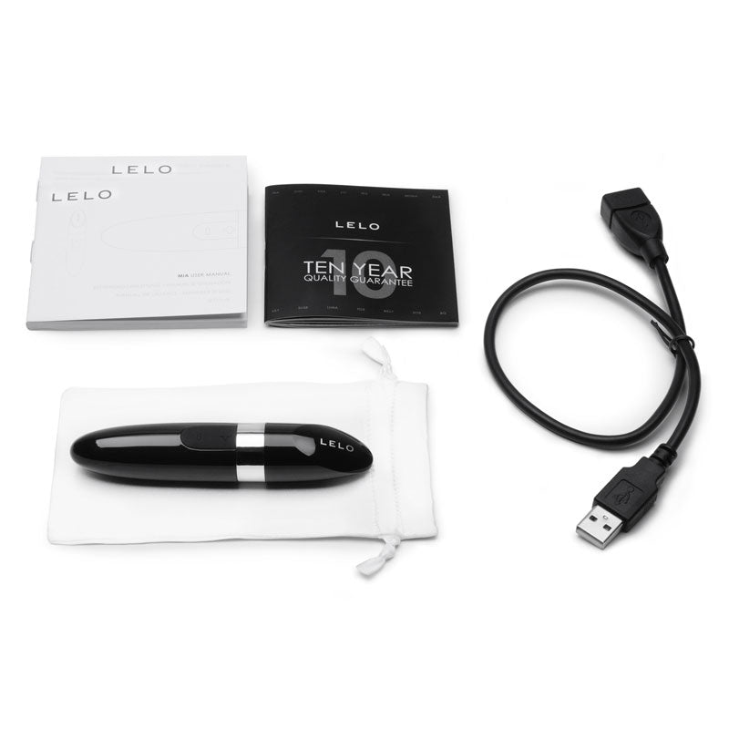 Lelo Mia 2 Discreet Lipstick Vibrator – Black