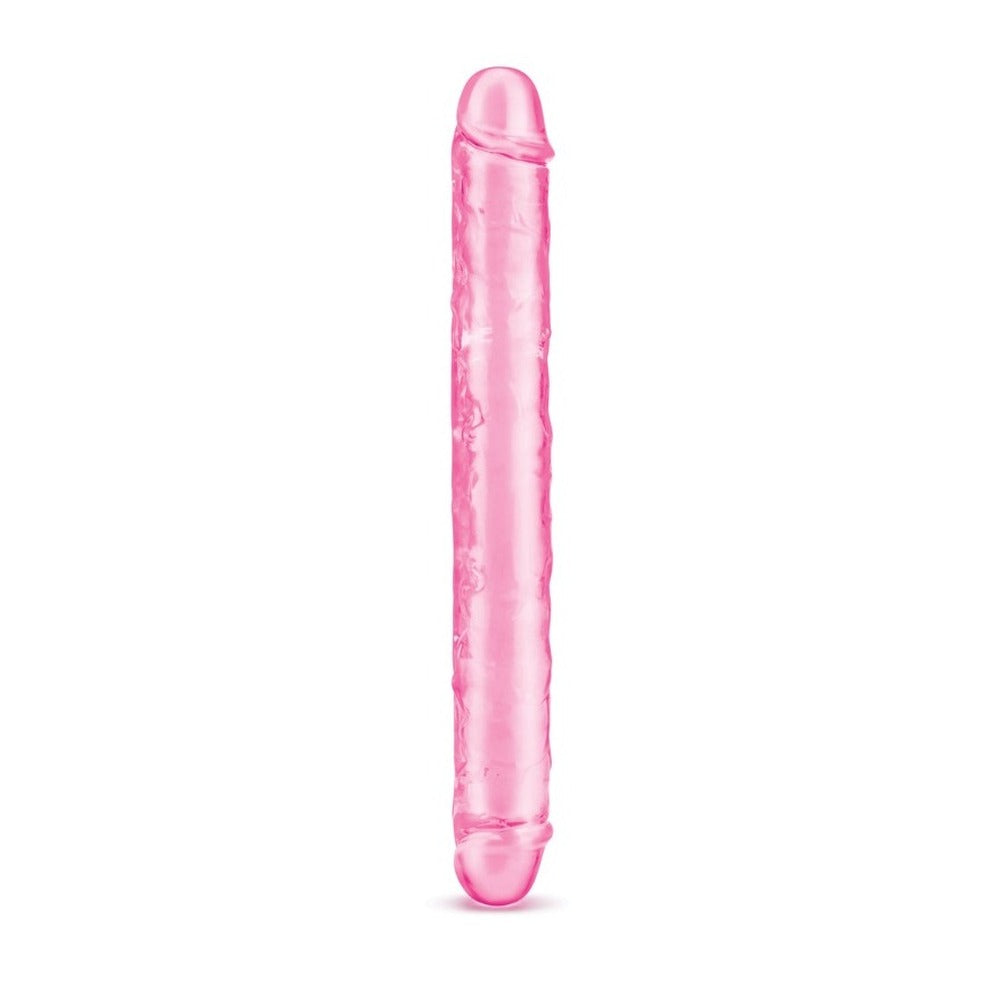 Me You Us Ultra Double Dildo 12" Pink – Flexible Dual Shaft