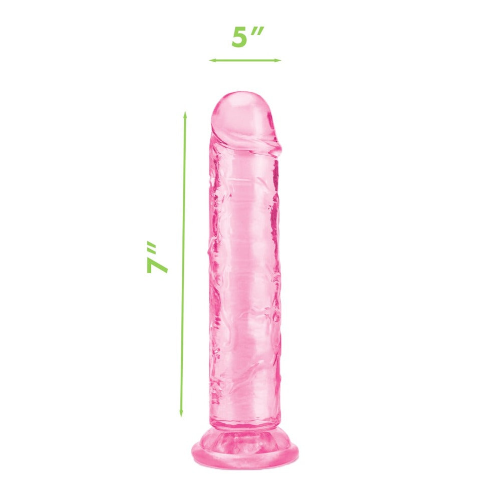 Me You Us Ultra Pink Dong 7" – Flexible Suction Cup Dildo
