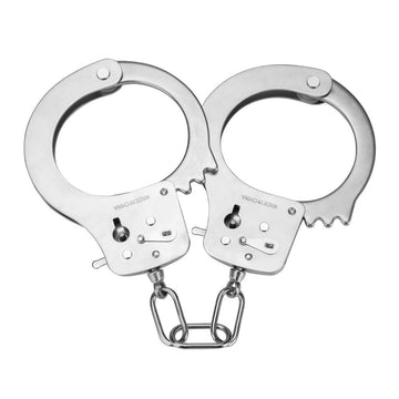 Me You Us Premium Heavy Duty Stainless Steel Bondage Handcuffs