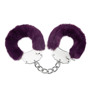 Me You Us Purple Furry Handcuffs – Soft & Secure Restraints