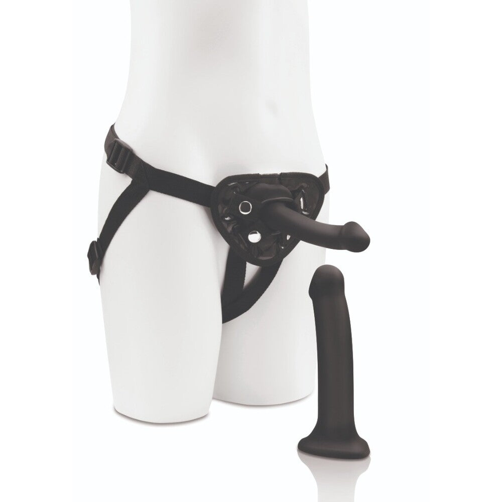 Me You Us Strap-On Harness Kit with 6" & 8" Silicone Dildos
