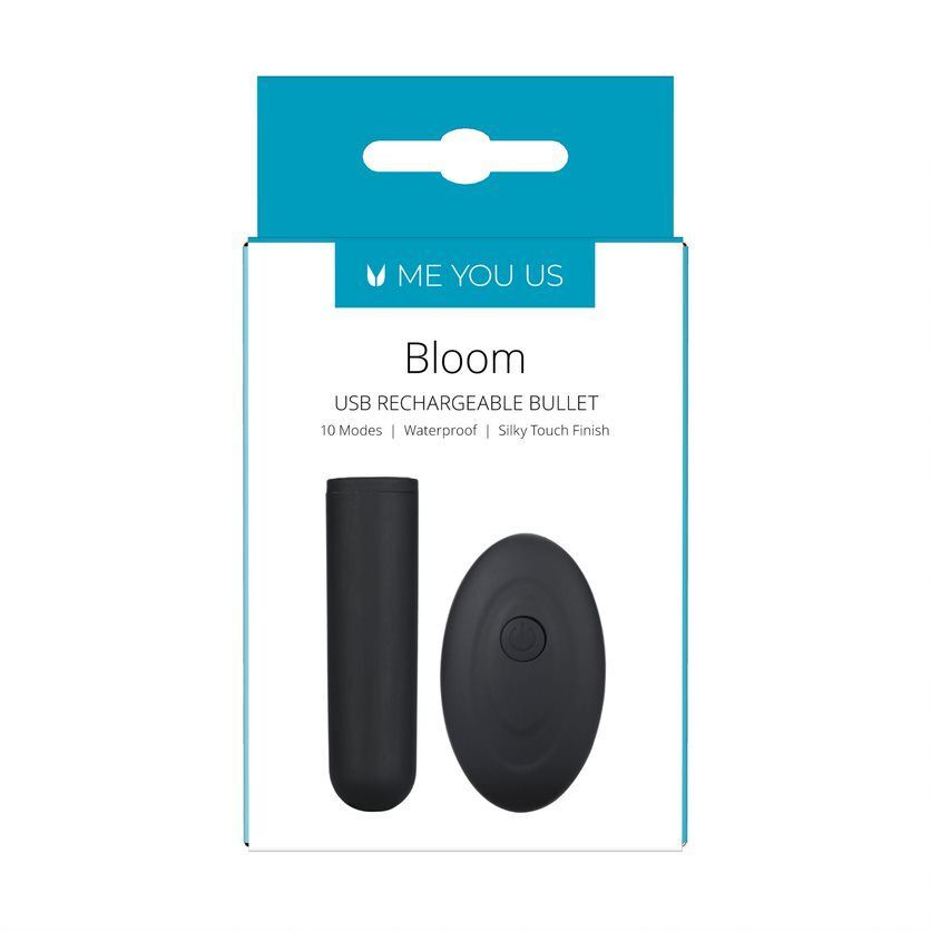 Me You Us Bloom USB Rechargeable Mini Bullet Vibrator – 10 Modes