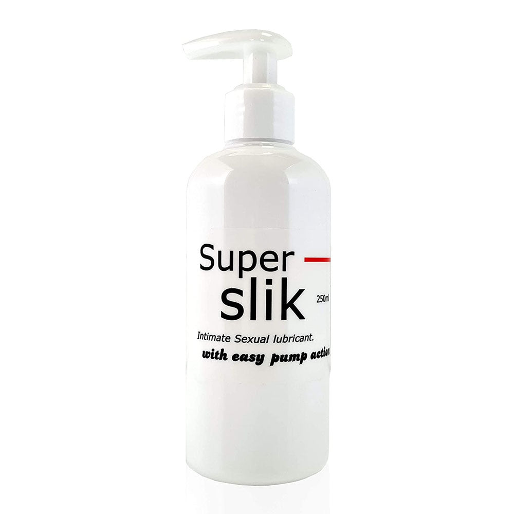 Super Slik Water-Based Lubricant 250ml – Long-Lasting, Silky Smooth