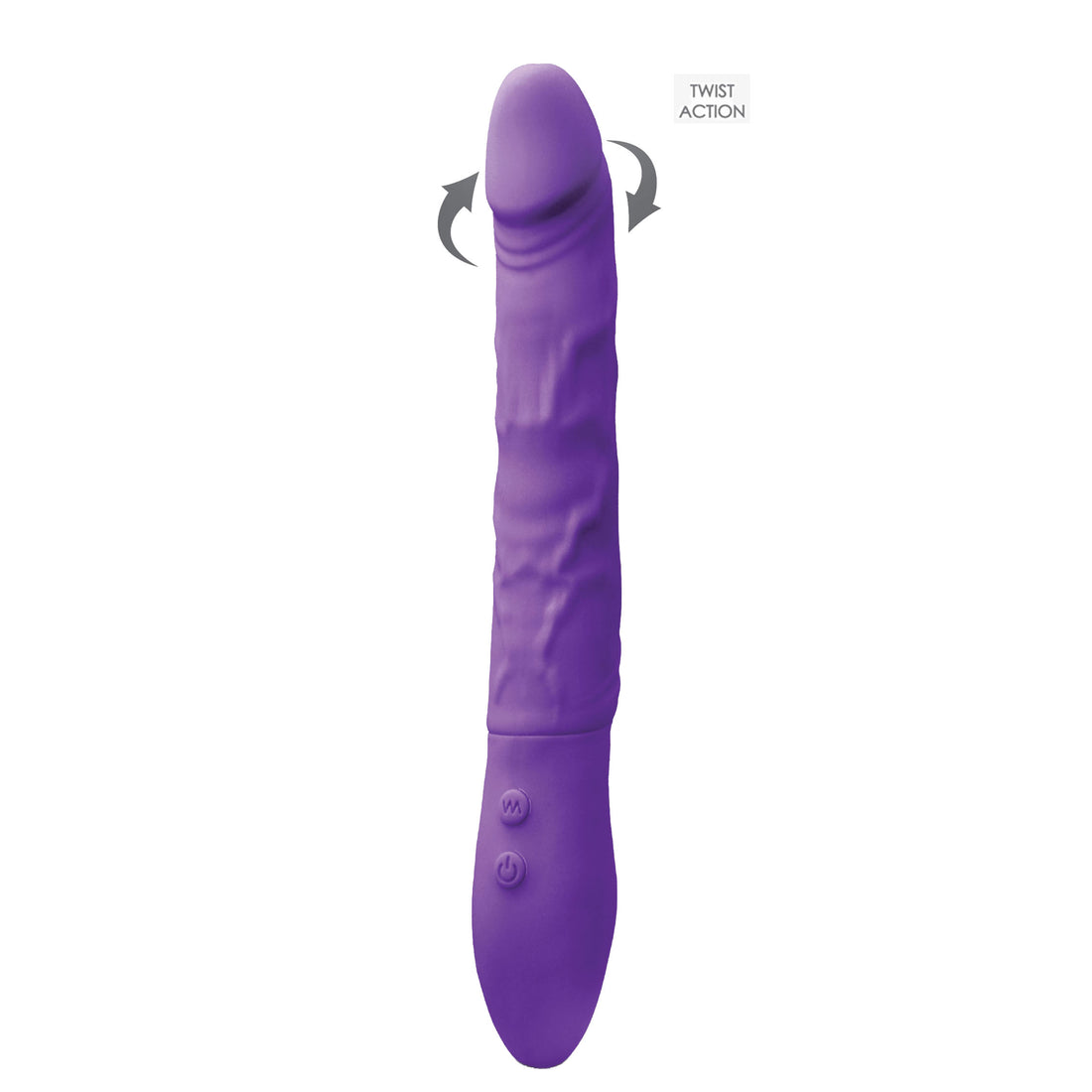 INYA Rechargeable Petite Twister Vibrator Purple – Rotating & Vibrating