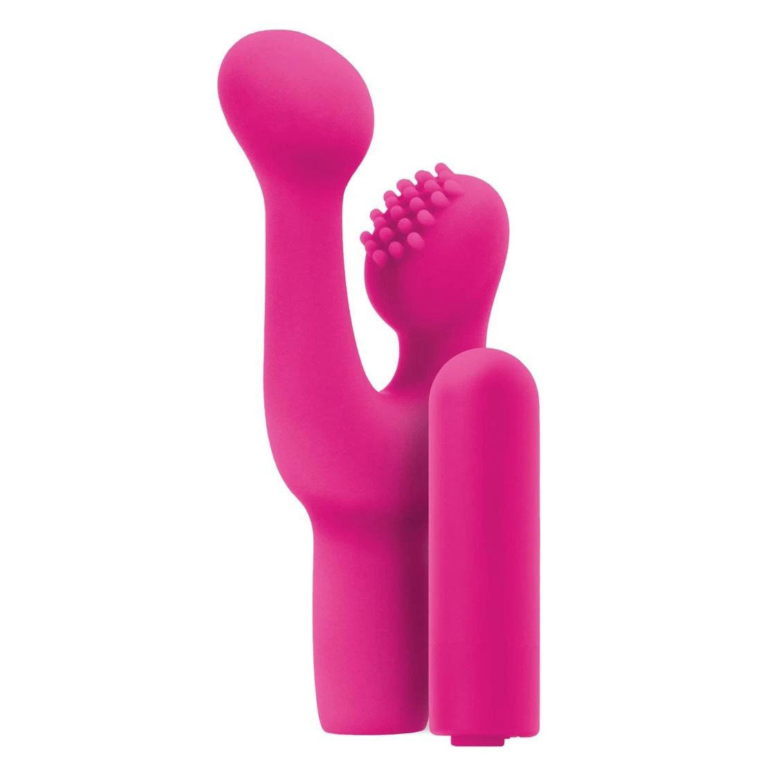 INYA Pink Finger Fun Rechargeable Clitoral Stimulator – Compact & Powerful