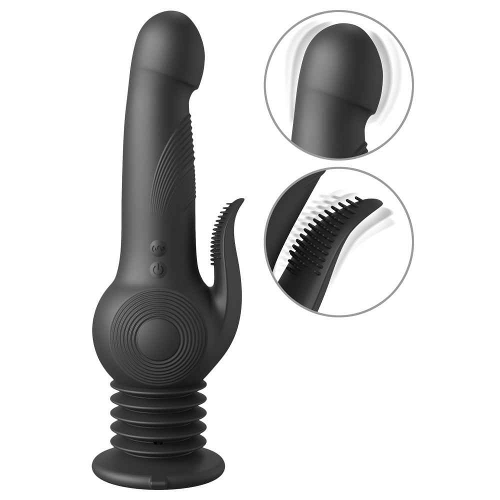 Fetish Fantasy Pogo Thruster Vibrator – Powerful Gyro-Motor & Suction Cup