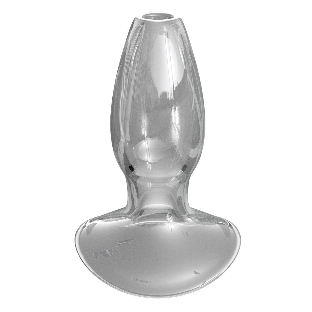 Anal Fantasy Beginners Glass Anal Gaper – Clear, Ergonomic Design