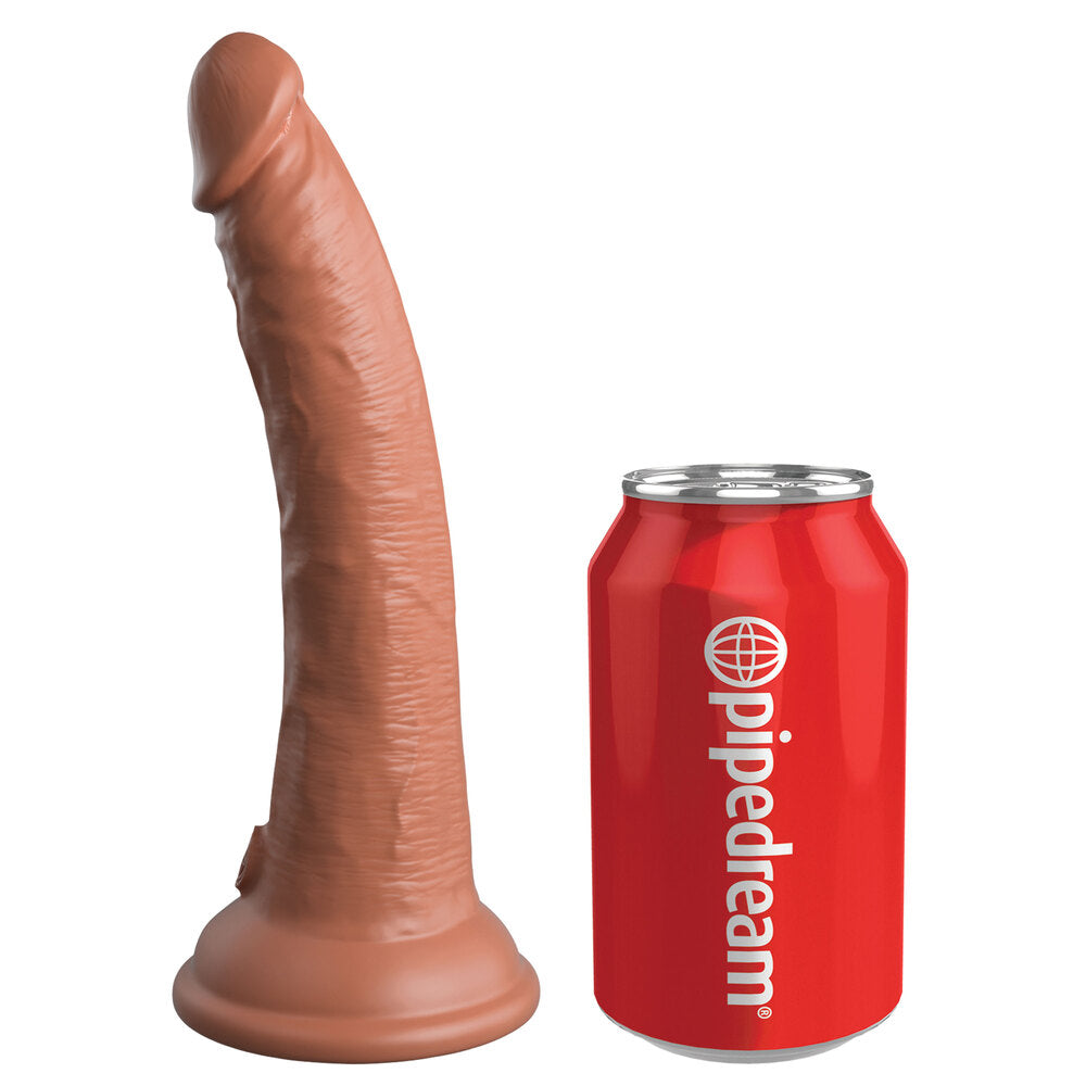 King Cock Comfy Silicone Body Dock Kit with 7" Elite Dual-Density Dildo