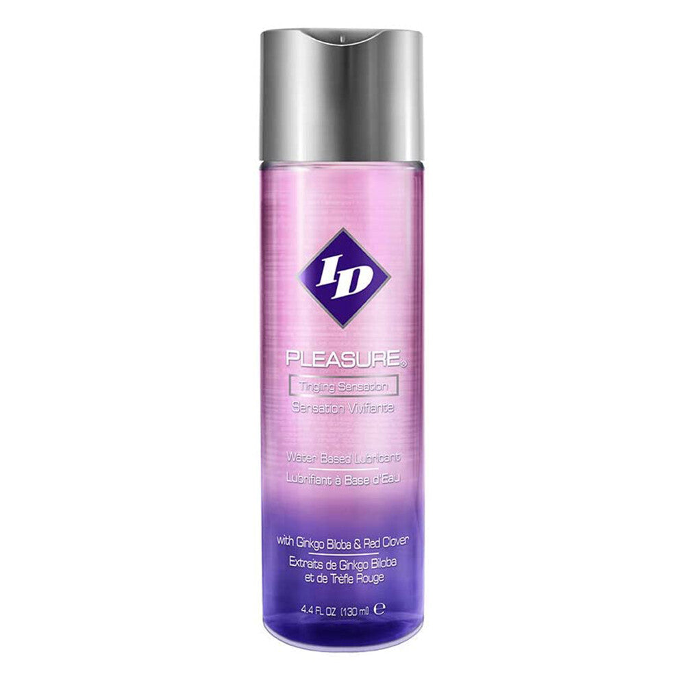 ID Pleasure Water-Based Lubricant 4.4 oz – Sensation Enhancing & Long Lasting