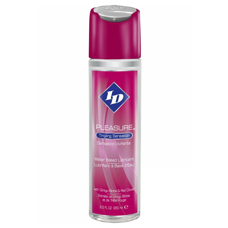 ID Pleasure Water-Based Lubricant 8.5 oz – Sensation Enhancing & Long Lasting