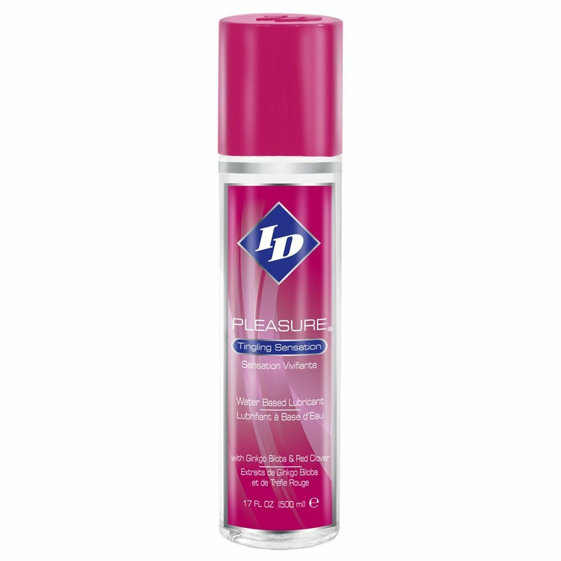 ID Pleasure Water-Based Lubricant 17 oz – Sensation Boosting & Long Lasting