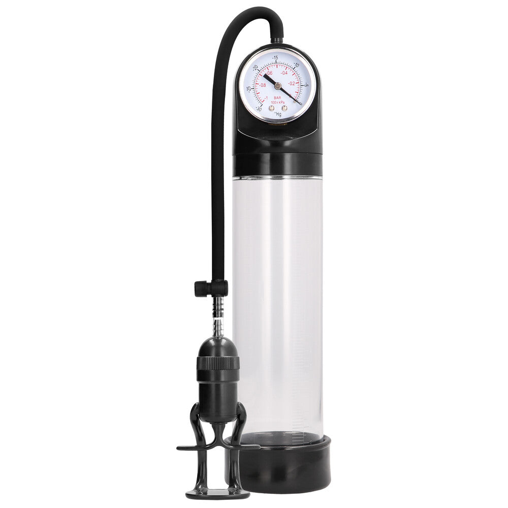 Deluxe Penis Pump with Advanced PSI Gauge & Silicone Sleeve
