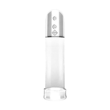 Automatic Luv Pump Transparent – High-Power Vacuum Penis Pump with Silicone Sleeve