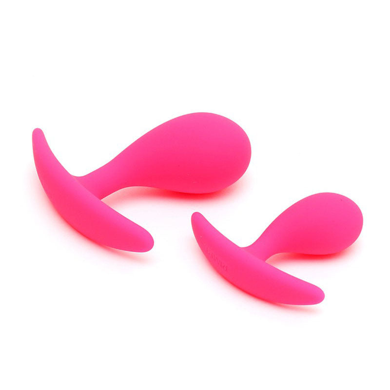 Copenhagen Pink Duo Anal Plug Set – Two Sizes for Comfort and Intense Stimulation