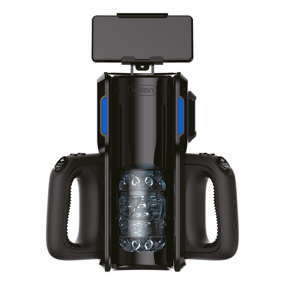 Leten SM500 Super Thrusting Masturbator with Phone Mount – Black
