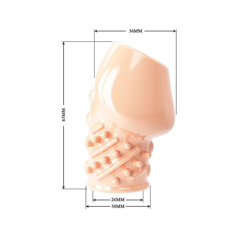 Matias Flesh Pink Penis Sleeve – Soft Stretchy Erection Enhancer