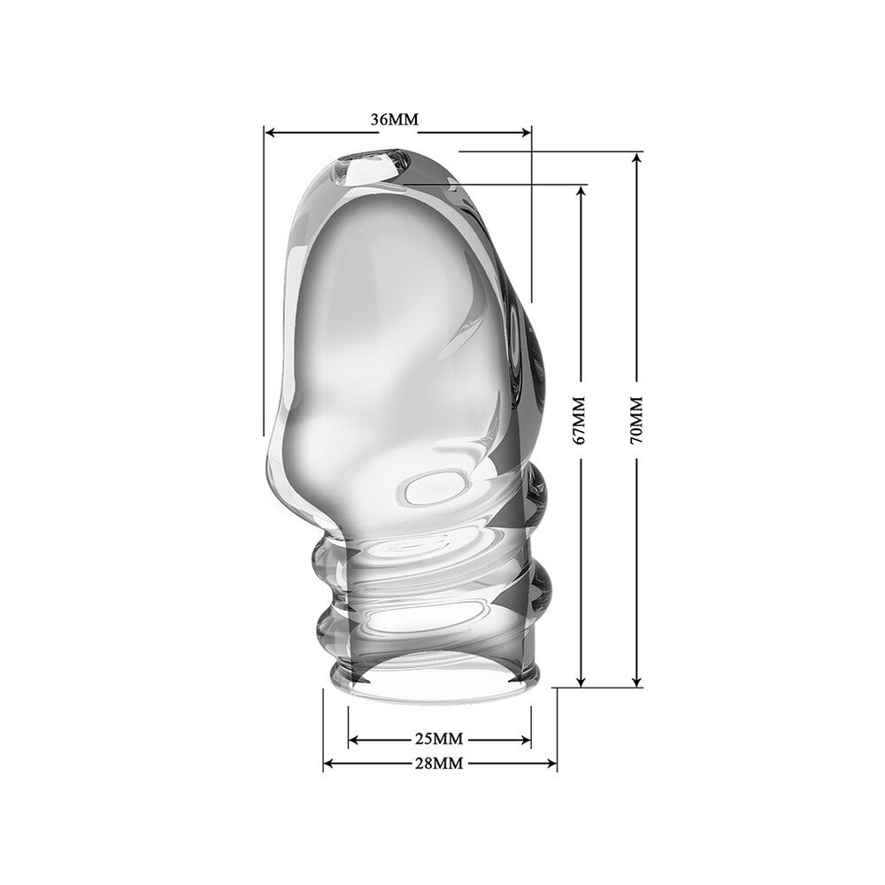 Jeremy Clear Penis Sleeve – Stretchy Erection Enhancer