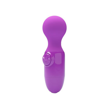 Little Cute Mini Stick Compact Wand Vibrator – Purple