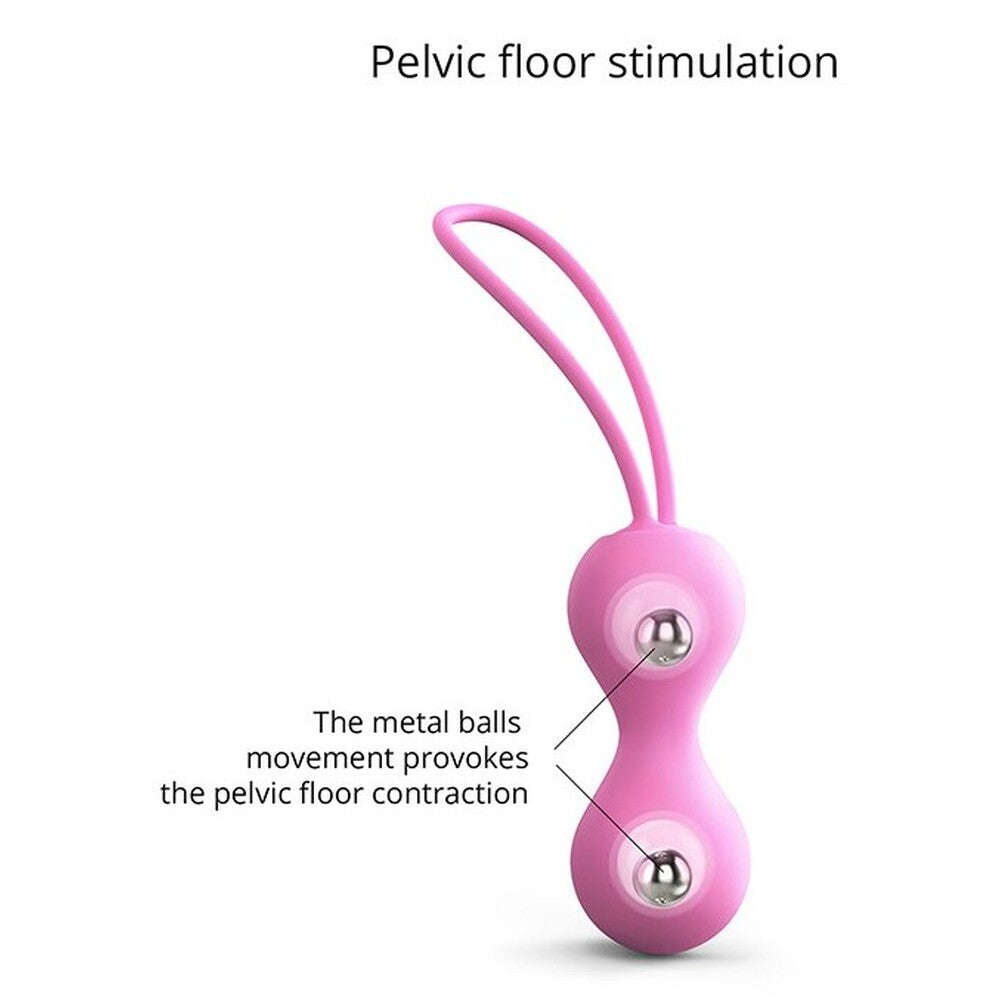 Love To Love Joia Kegel Balls – Pelvic Floor Strengthener, Pink