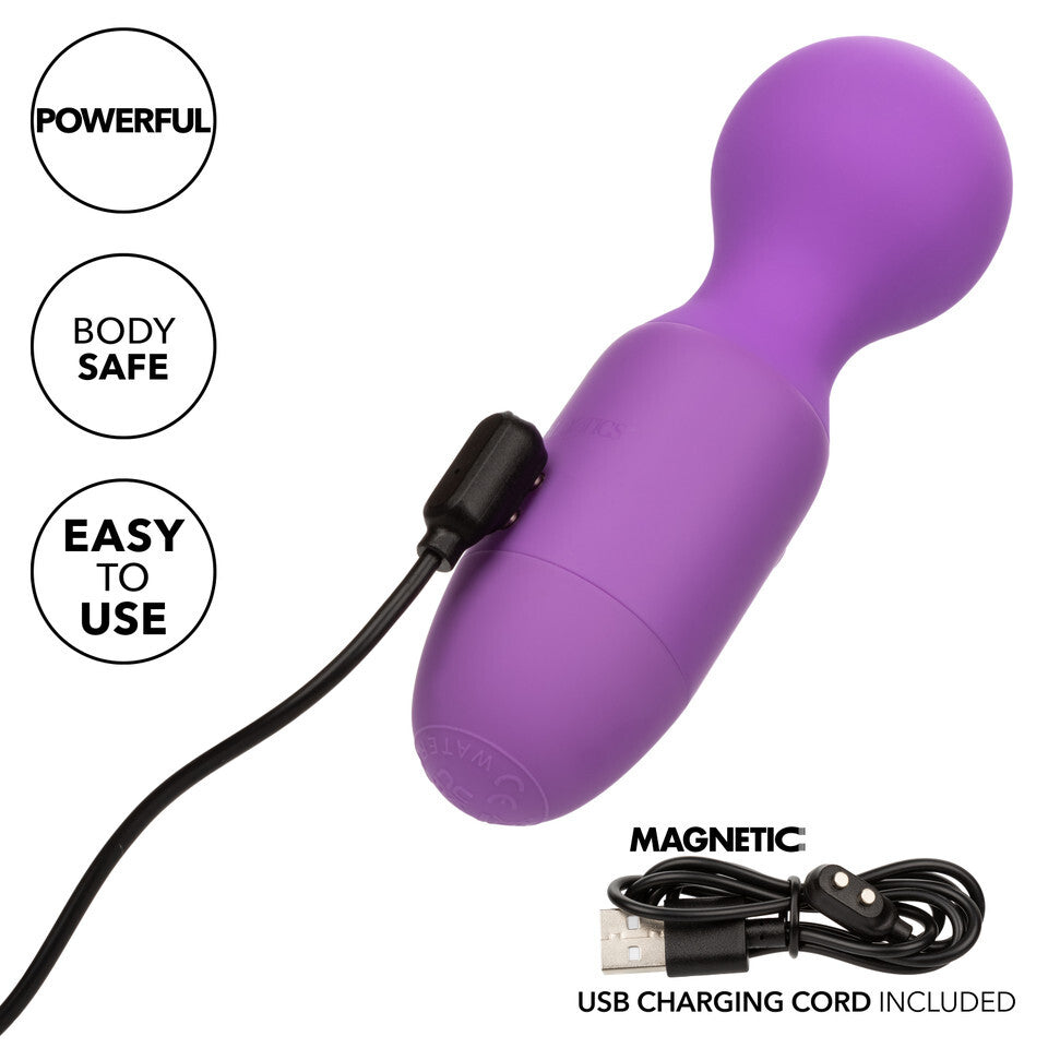 First Time Rechargeable Mini Massager – 10 Function Waterproof Vibrator