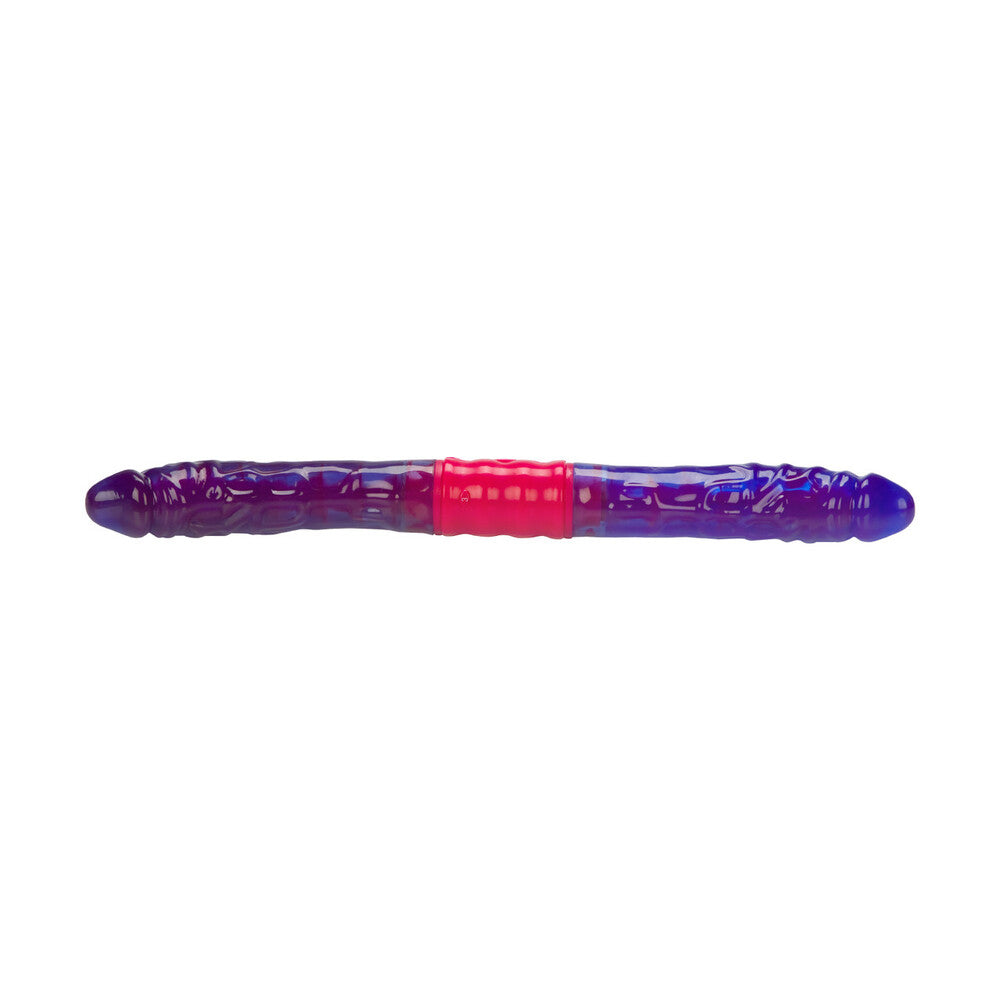 Dual Vibrating Flexible Double-Ended Dong – Purple