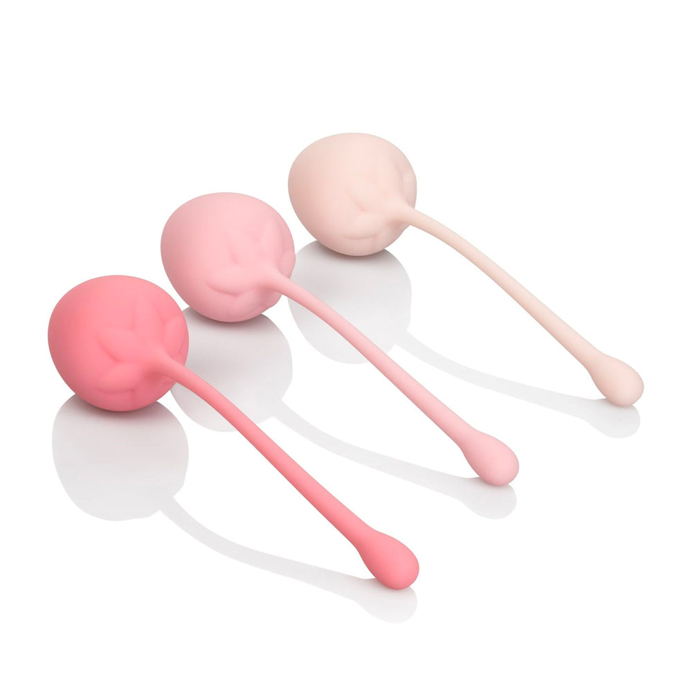 Strawberry Kegel Training Set – 6-Piece Weighted Pelvic Floor Exerciser