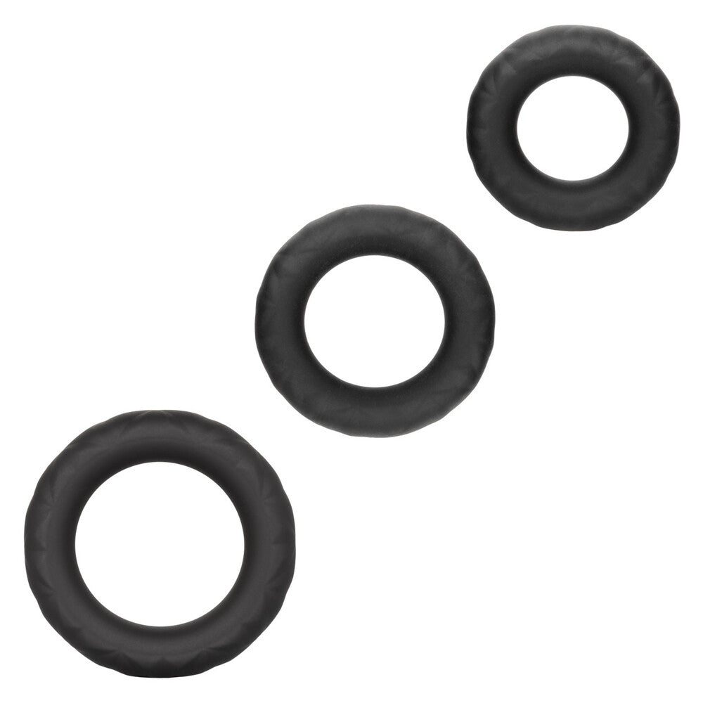 Link Up Ultra Soft Supreme Cock Ring Set – Graduated 3-Pack